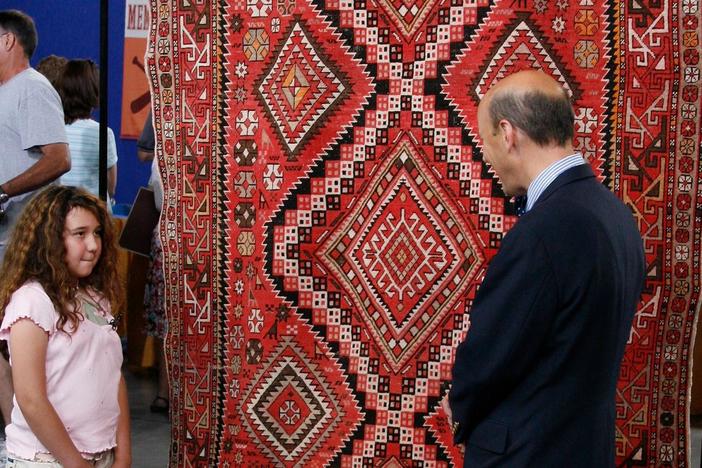 Appraisal: Caucasian Rug, ca. 1900