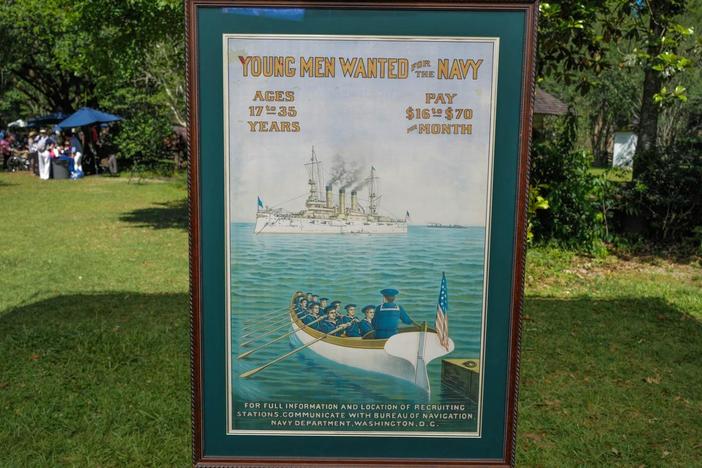 Appraisal: 1905 US Navy Recruiting Poster