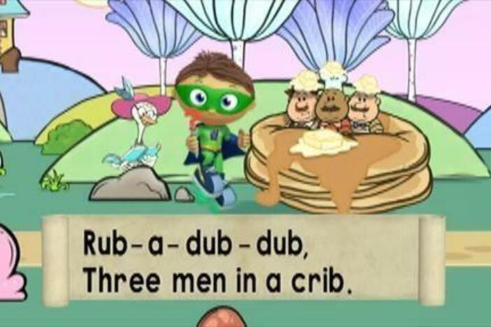 Super Why's Mother Goose Game  