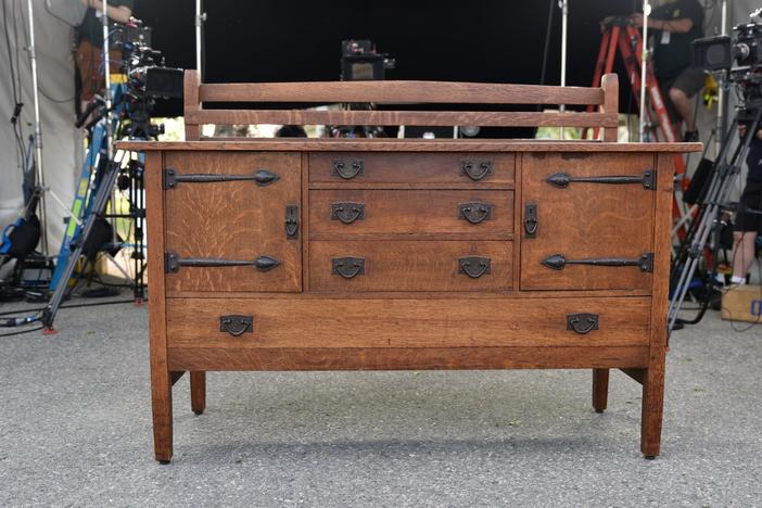 Appraisal: Stickley Craftsman Sideboard, ca. 1905