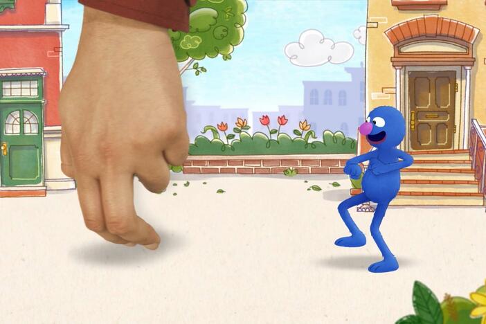 Grover loves stories. But why does it have to be a story with a monster at the end?