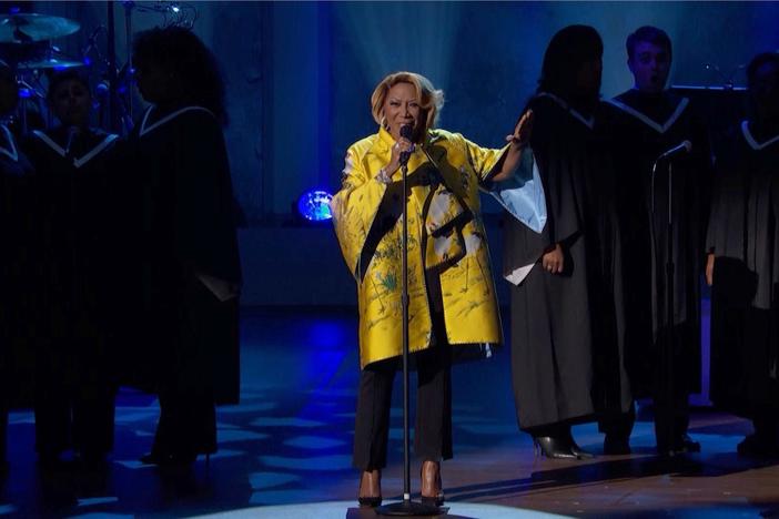 Patti LaBelle performs at the 2019 Library of Congress Gershwin Prize.