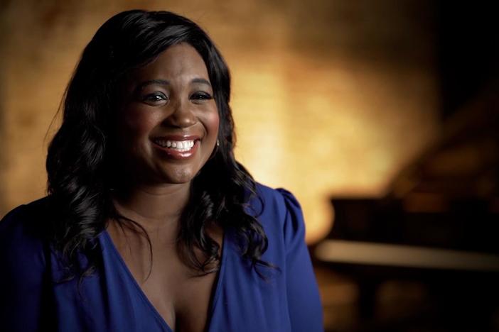 Angel Blue talks about how the "Spirituals in Concert" influenced her love of opera.