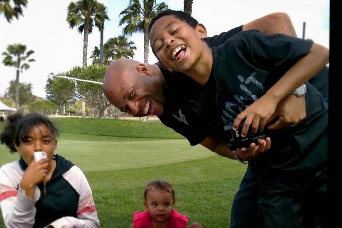 Navy CMC Veronica Holliday and her husband talk about his role in raising their children.