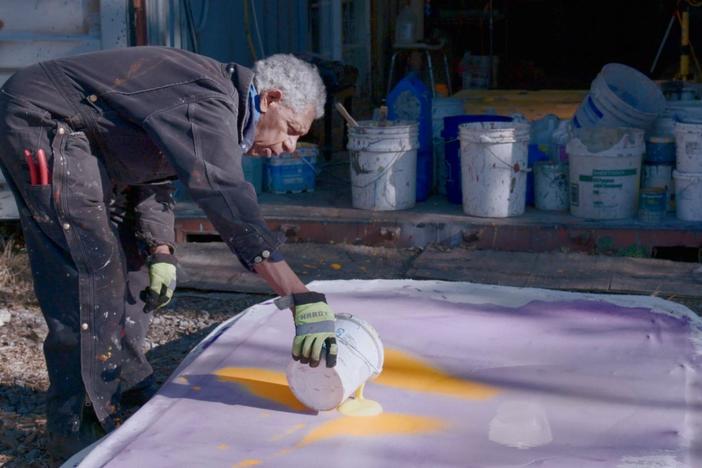Overlooked since the 1970s, abstract artist Peter Bradley reflects on life and shares his process.