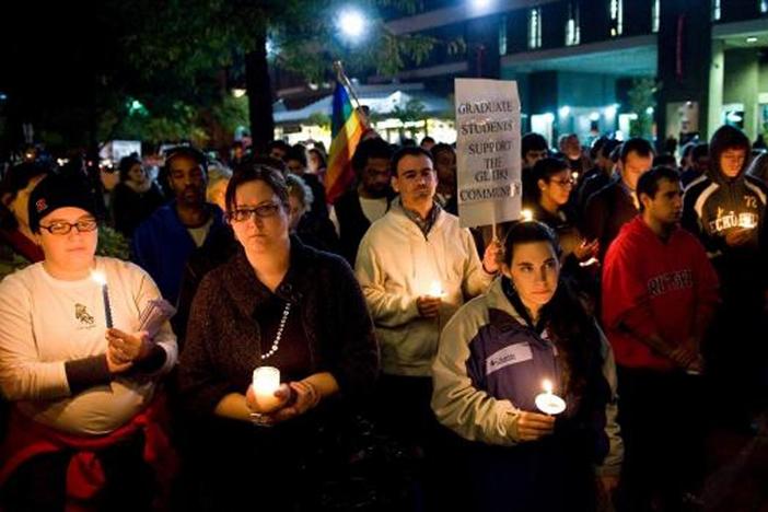 How are faith groups responding to deaths from gay bullying?