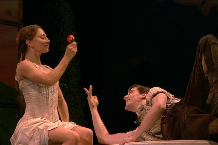 Matthew Bourne's playful choreography between young lovers, set to Tchaikovsky's music.