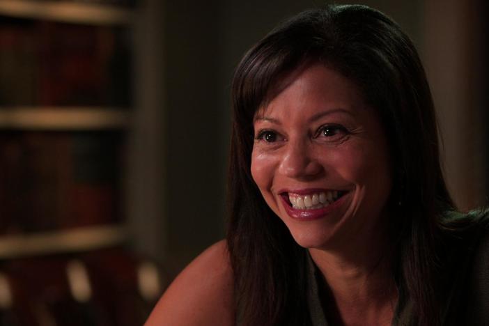 Henry Louis Gates, Jr. reveals evidence that links Gloria Reuben's family back to Africa.