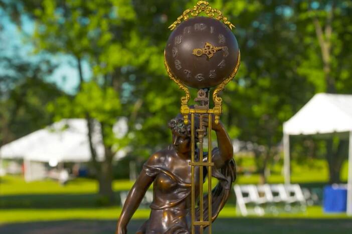 Appraisal: Ansonia Clock Co. "Fortuna" Clock, ca. 1900
