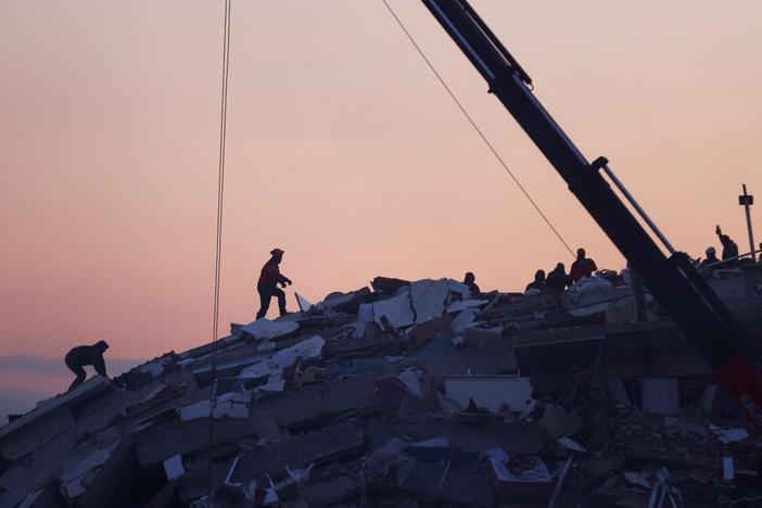 Earthquake death toll hits 12,000 in Turkey and Syria as time to find survivors runs out