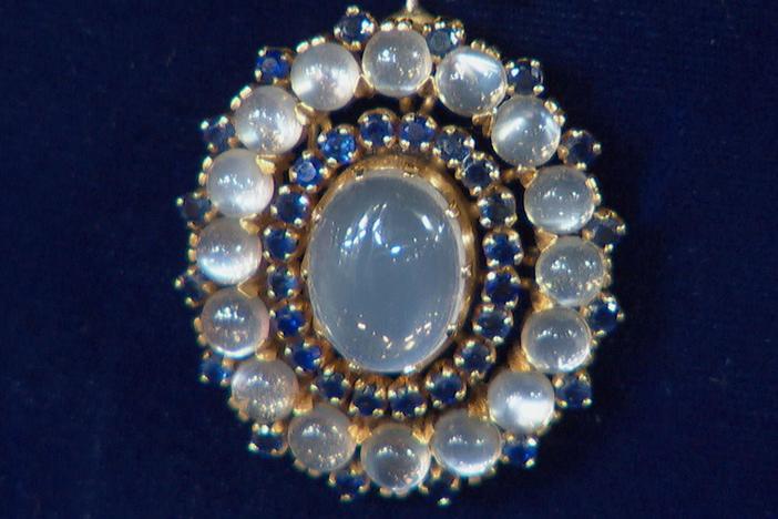 Appraisal: Tiffany Moonstone Necklace, ca. 1940
