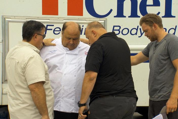 Volunteers bring their love of food and sharing a good meal to people in need.