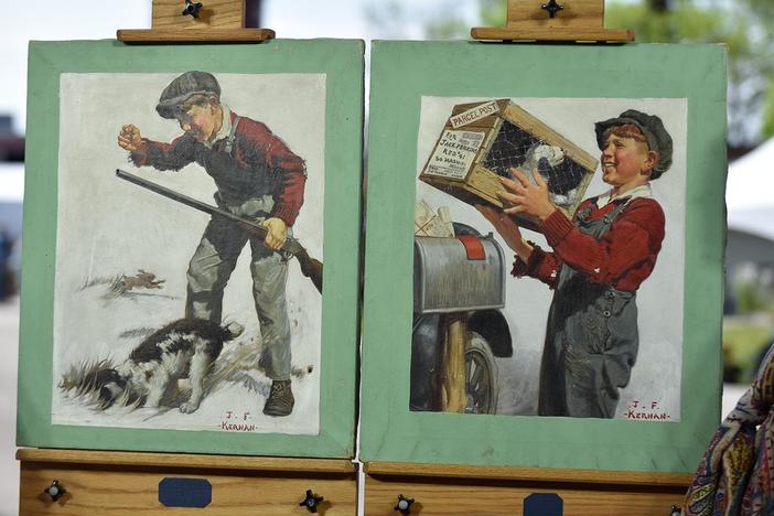 Appraisal: 1923 Joseph Francis Kernan Oil Illustrations
