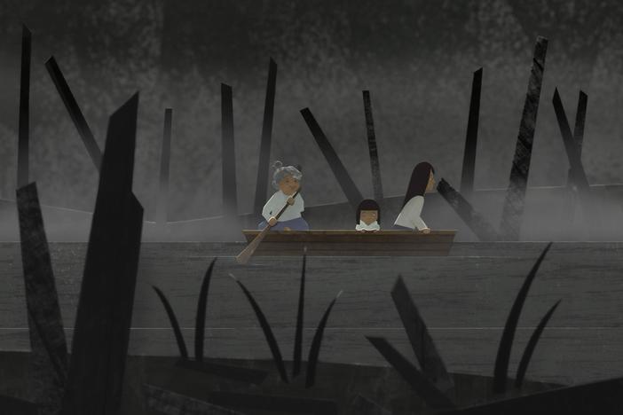 Thao recounts the story of her family’s escape through the lens of her fascination with ants.