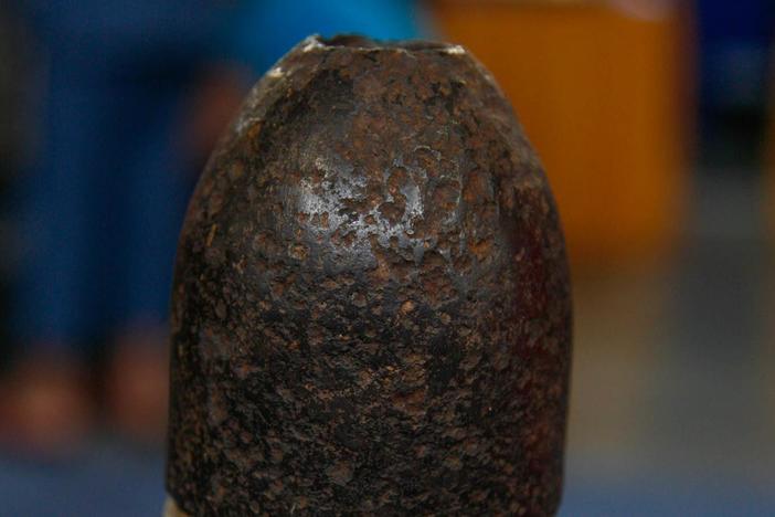 Appraisal: Civil War Artillery Shell, ca. 1863