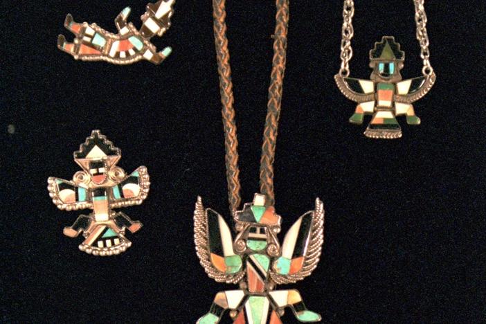 Appraisal: Zuni Jewelry, ca. 1945, from Vintage Miami.