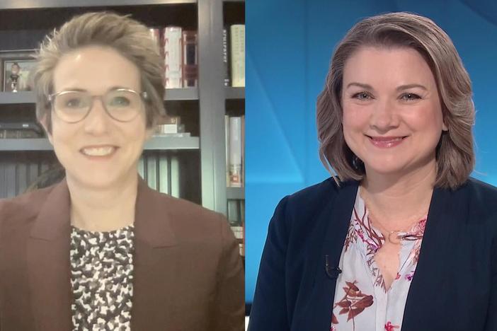 Tamara Keith and Amy Walter on Republicans rallying around Trump at his trial