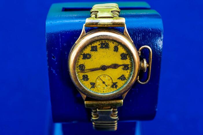 Appraisal: George S. Patton's Gold WWI Trench Watch