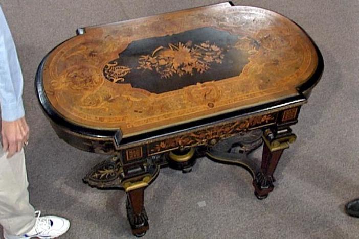 Appraisal: Renaissance Revival Parlor Table, from Vintage Tampa.