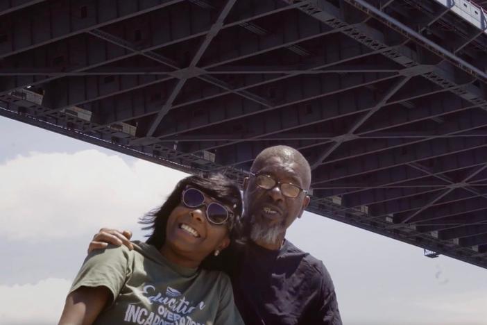 A father talks about time served and being away from family, specifically his daughter.