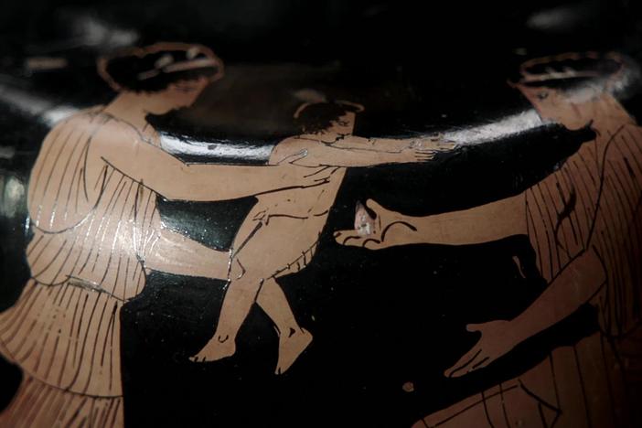 Athenian vase painters recorded and then re-enforced ideas of what wives were meant to do.