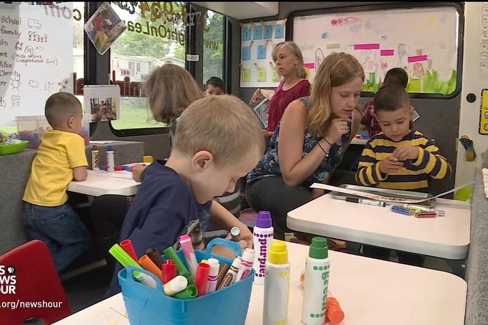 How a mobile classroom is expanding early education access