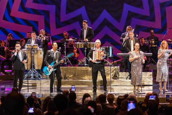 2024 Arts Award Honorees Los Ángeles Azules perform their iconic song “Cómo Te Voy A Olvidar.”