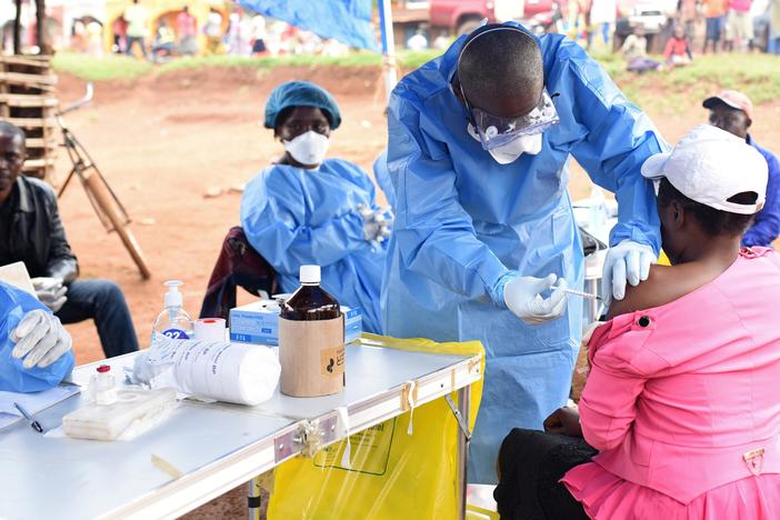 A new Ebola vaccine is being tested in war-torn Congo
