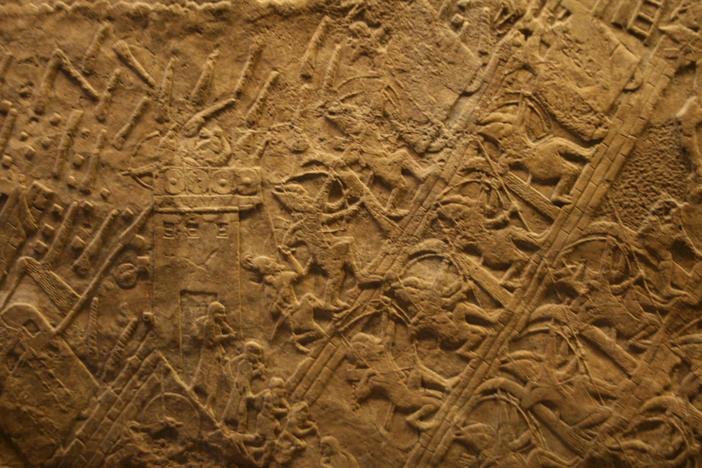 See what the Hanging Gardens of Babylon looked like and how they were constructed. 