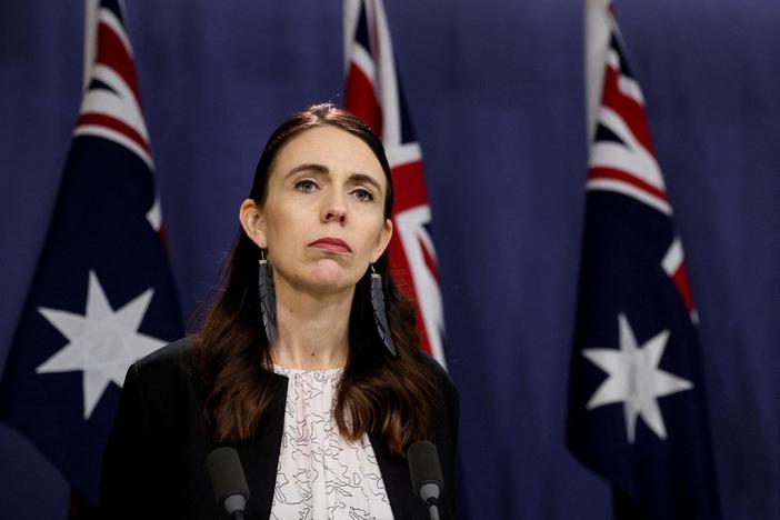 New Zealand PM stepping down after becoming global symbol of female leadership