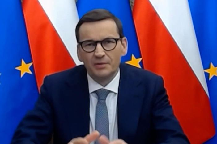 Poland's Prime Minister Mateusz Morawiecki joins the program.
