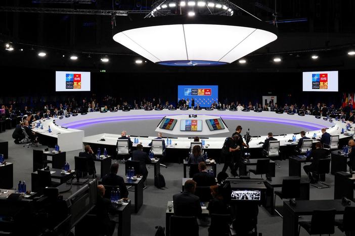 NATO leaders conclude a key summit in Madrid
