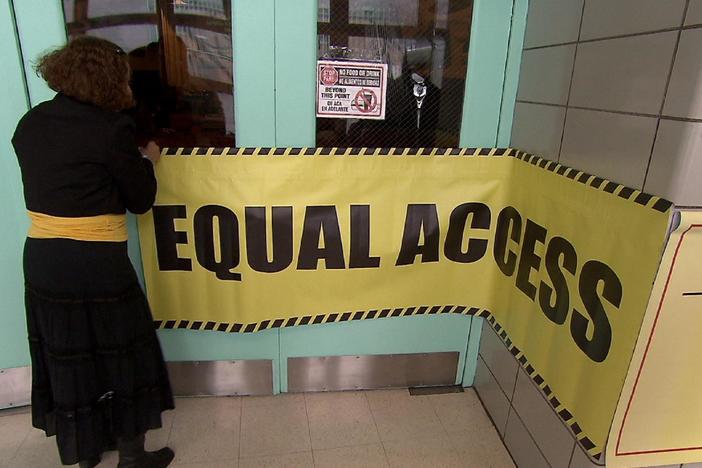 Should congregations be able to meet in school buildings?