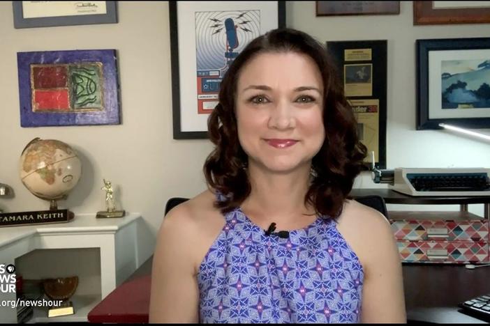 Tamara Keith and Amy Walter on Trump’s ad messaging, Biden’s VP choice