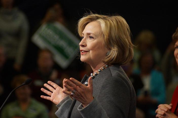 To The Contrary' captures Hillary Clinton's Campaign Fundraiser.
