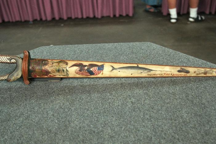Appraisal: Folk Art Sword, ca. 1890, from Vintage Boston.