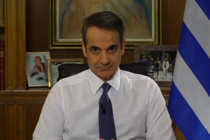 Greece's prime minister tells Christiane how his country is coping.