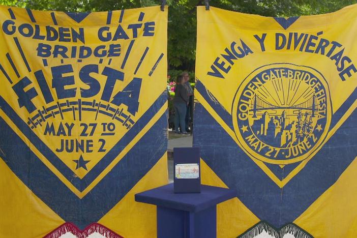 Appraisal: Golden Gate Bridge Banners & Ticket