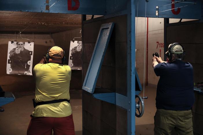 Supreme Court strikes down a New York gun restriction law amid national debate on firearms