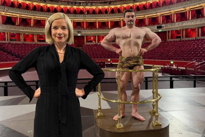 Arthur became the judge of Britain’s very first body building competition at the Albert Hall.