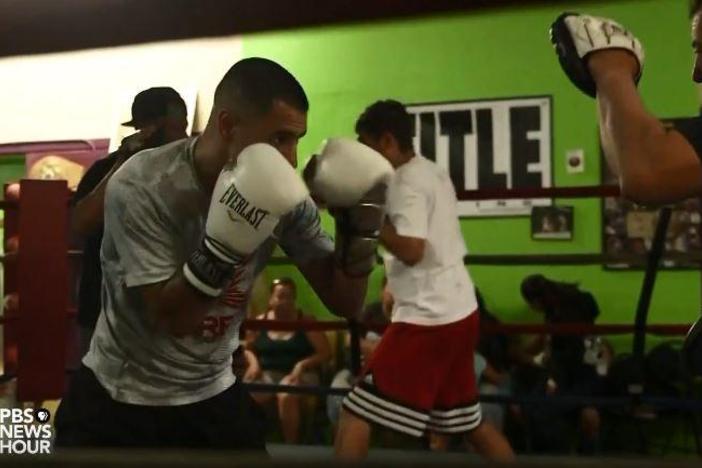 Daca recipient and undefeated boxer finds tranquility in the ring amid an uncertain future