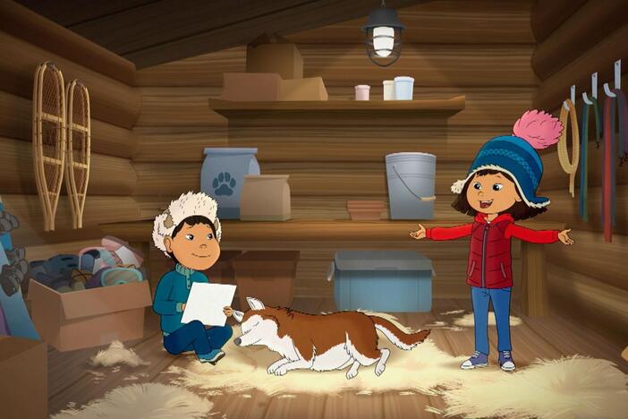 Cali the sled dog has puppies!/ Tooey decides which of Cali’s puppies to keep as sled dog.