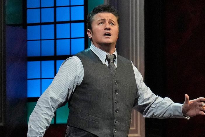 Piotr Beczała sings the Duke's Act III aria in "Rigoletto."