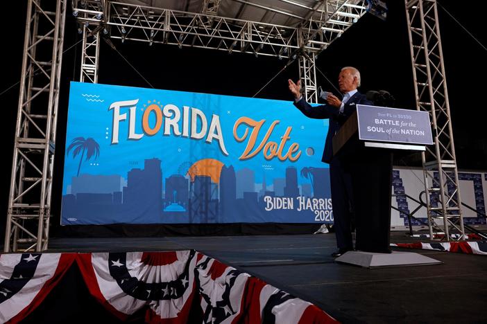The electoral map and each candidate's path to victory