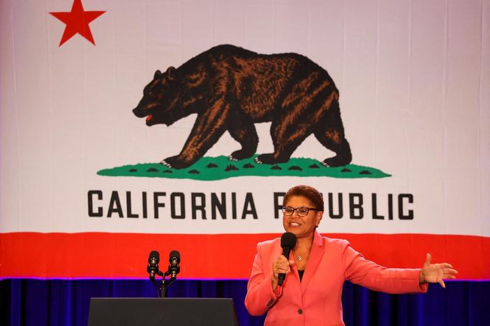 News Wrap: Karen Bass elected as mayor of Los Angeles