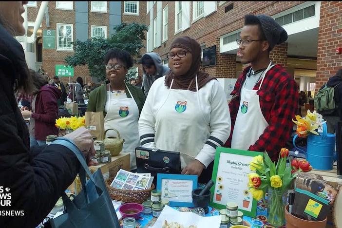 In many urban areas across the country, the lack of fresh food is a common problem.