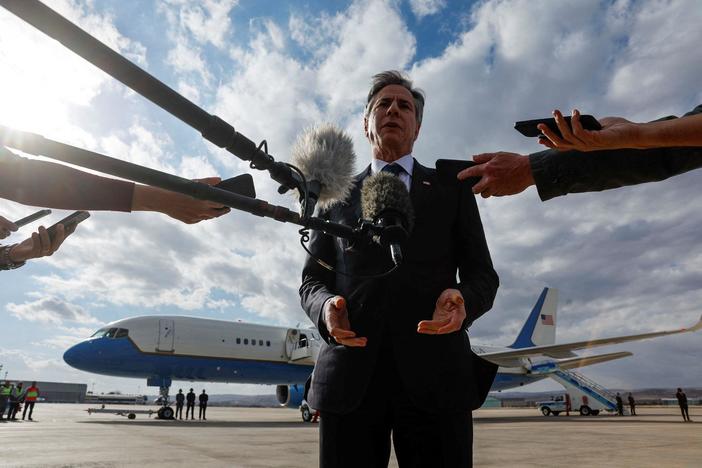 Blinken ends Middle East trip with mixed results on limiting Gaza civilian toll