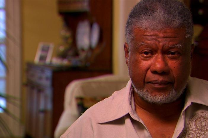 Jerry Moore explains the purpose of the Freedom Rides.