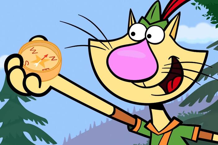 Nature Cat and his pals meet a harvest mouse who tells them about Ole Lucky the Lodestone.