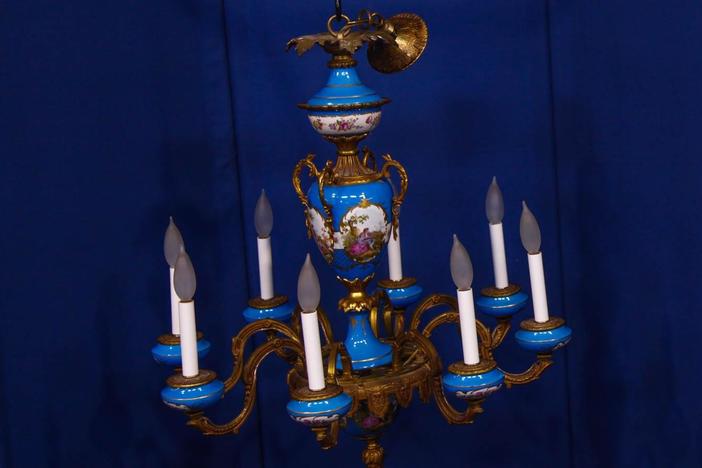 Appraisal: Louis XVI-style Chandelier, ca. 1965